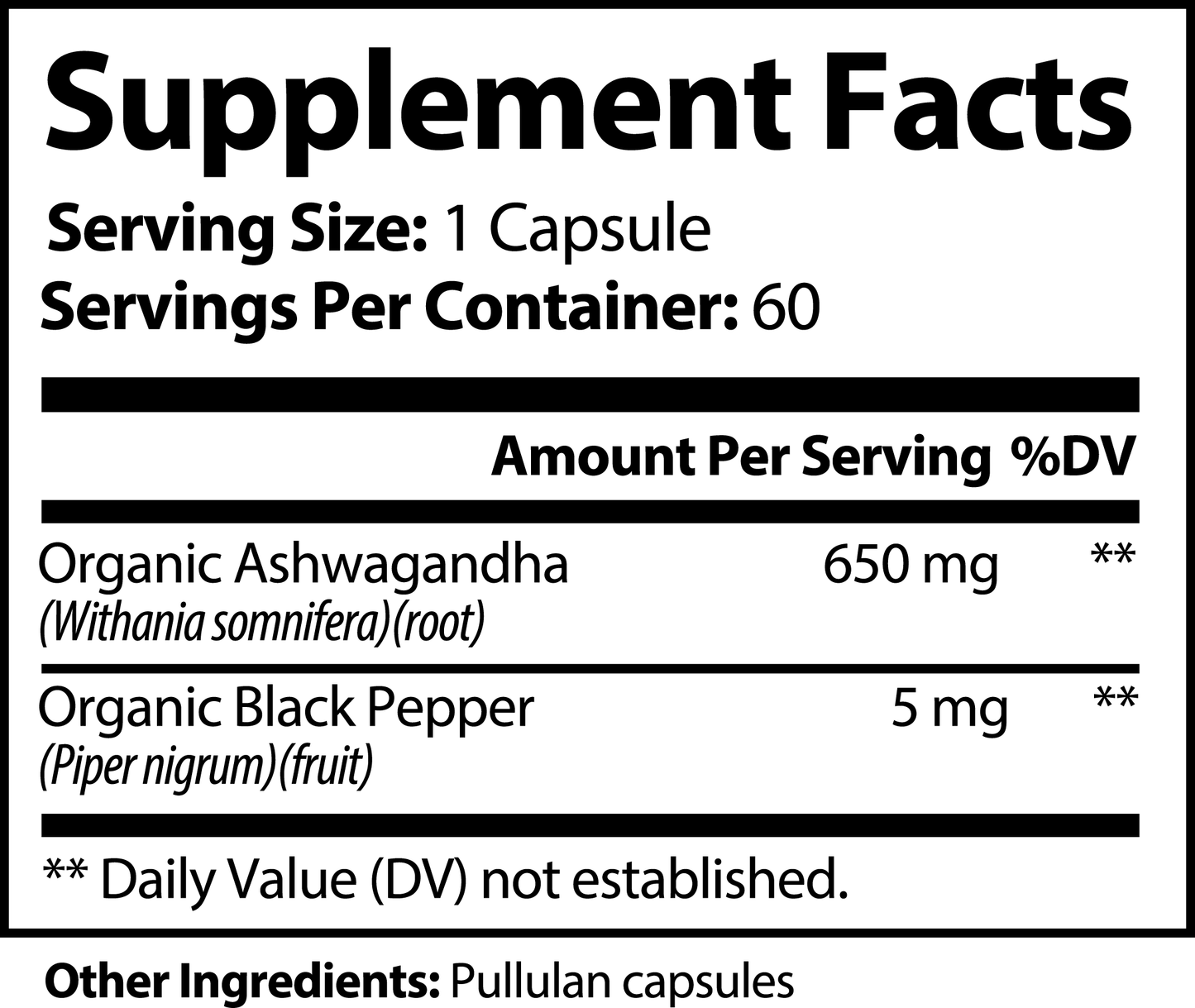 SleepSerenity Ashwagandha